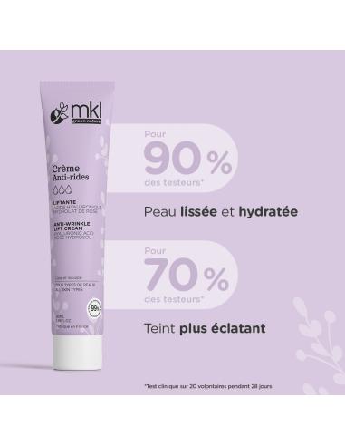 Crème anti-rides liftante
